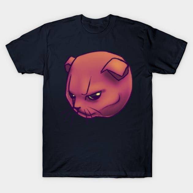 Silly Cat #2 T-Shirt by YarethL